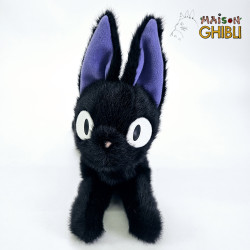 Peluches Clásicas - Peluche Funwari Jiji tumbado - Nicky, la aprendiz de bruja