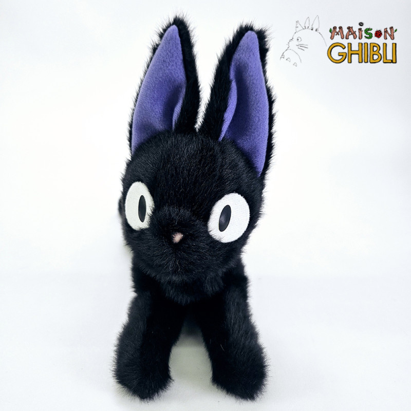 Peluches Clásicas - Peluche Funwari Jiji tumbado - Nicky, la aprendiz de bruja