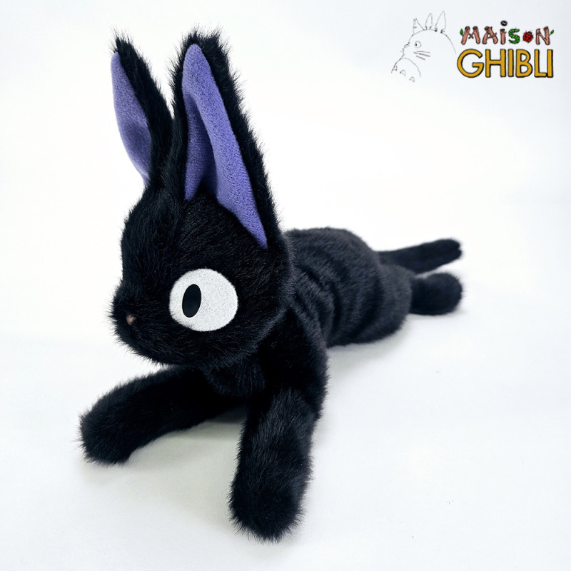 Peluches Classiques - Peluche Funwari Jiji allongé - Kiki la petite sorcière