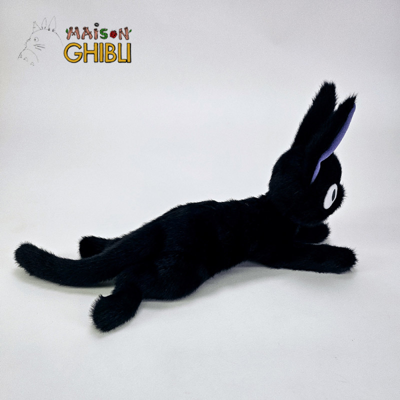 Peluches Clásicas - Peluche Funwari Jiji tumbado - Nicky, la aprendiz de bruja
