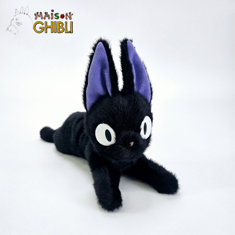 Peluches Clásicas - Peluche Funwari Jiji tumbado - Nicky, la aprendiz de bruja