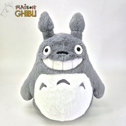 Peluches Clásicas - Peluche Funwari Totoro Gris souriant L - Mon Voisin Totoro