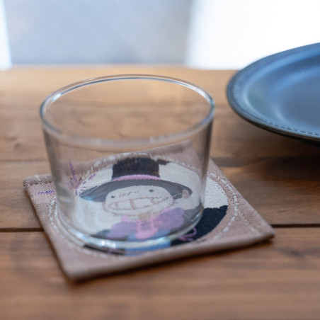 Kitchen and tableware - Set of 4 embroidered coasters - Howl’s Moving Castle
