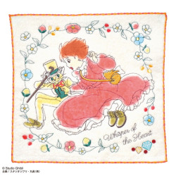 Household linen - Mini Towel Shizuku & Baron 25x25 cm - Whisper of the Heart
