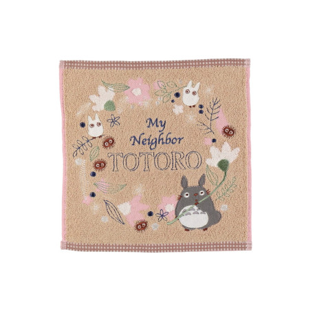 Household linen - Mini Towel Antique Leaf 25x25 cm - My Neighbor Totoro