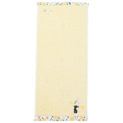 Household linen - Towel Jiji Flower edging 34x80 cm - Kiki's Delivery Service