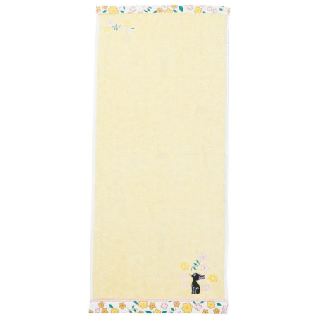 Household linen - Towel Jiji Flower edging 34x80 cm - Kiki's Delivery Service