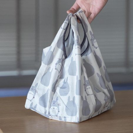 Sacs - Sac pliable Silhouette Totoro Gris 33x20 cm - Mon voisin Totoro