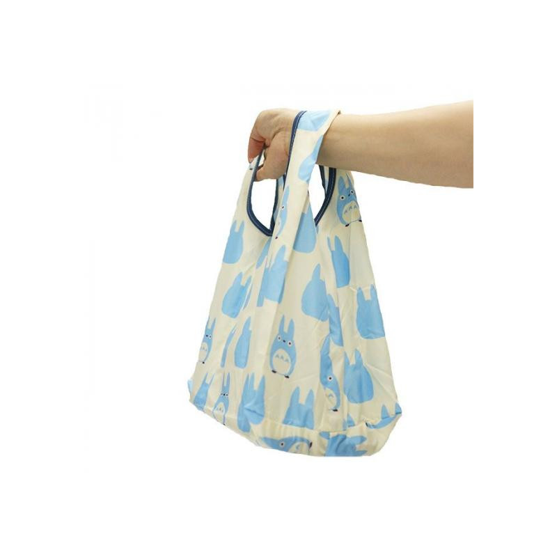 Sacs - Sac Pliable Silhouette Totoro Bleu 33x20 cm - Mon voisin Totoro