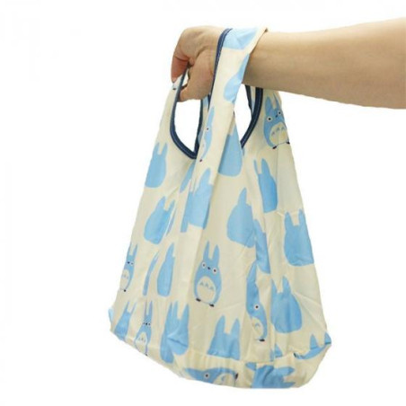 Sacs - Sac Pliable Silhouette Totoro Bleu 33x20 cm - Mon voisin Totoro