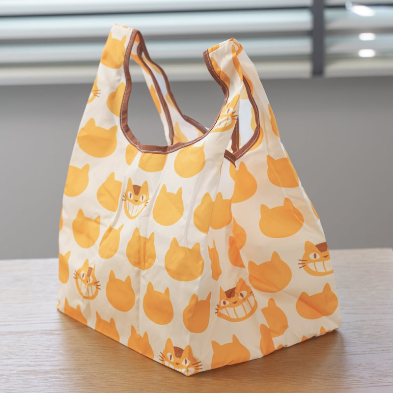 Bolsos - Bolso plegable Silhouette « Gatobus », 33 x 20 cm - Mi vecino Totoro