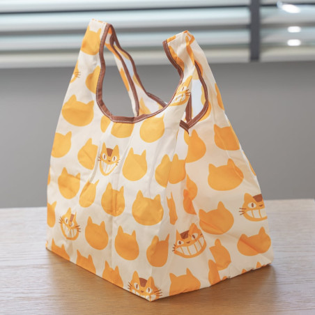 Bolsos - Bolso plegable Silhouette « Gatobus », 33 x 20 cm - Mi vecino Totoro