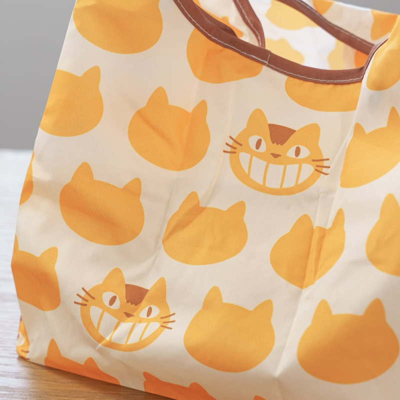 Bolsos - Bolso plegable Silhouette « Gatobus », 33 x 20 cm - Mi vecino Totoro
