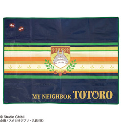 Picnic - Striped Foldable picnic mat Totoro patch - My Neighbor Totoro