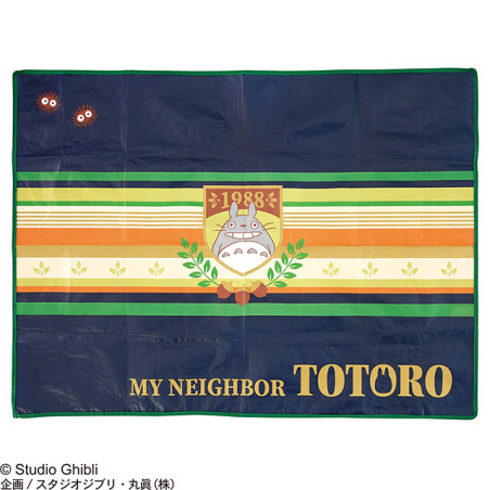 Picnic - Striped Foldable picnic mat Totoro patch - My Neighbor Totoro
