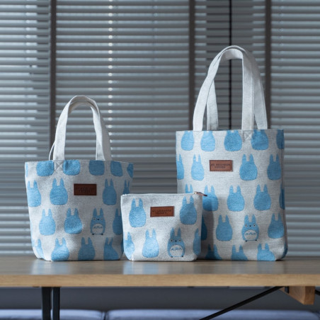 Sacs - Sacoche bandoulière Silhouette Totoro Bleu - Mon voisin Totoro