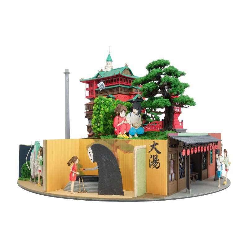 Teatros de papel - Diorama de papel «Aburaya» - El viaje de Chihiro
