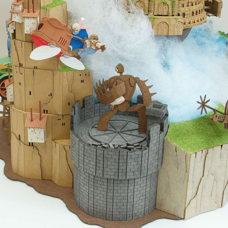 Paper Theaters - Paper Craft Laputa - Castle in the Sky