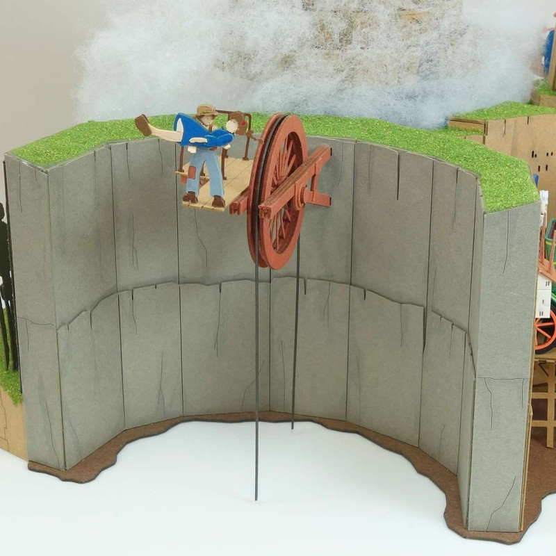 Paper Theaters - Paper Craft Laputa - Castle in the Sky