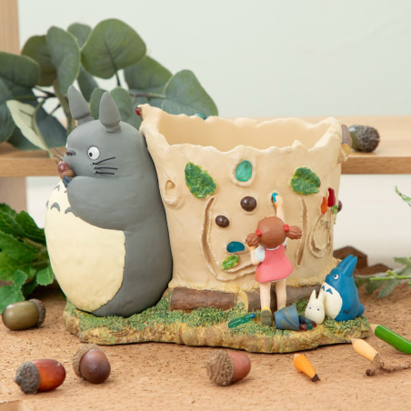 Décoration - Planter Totoro & Mei have fun - My Neighbor Totoro