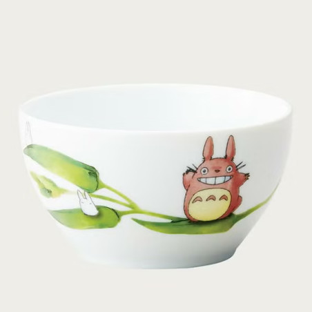 Japanese Porcelain - Bowl Totoro Okra 11cm - My Neighbor Totoro
