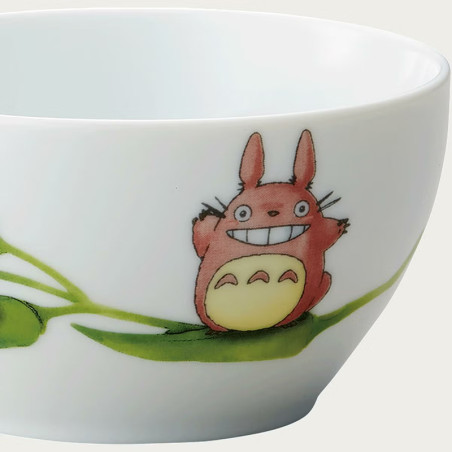 Japanese Porcelain - Bowl Totoro Okra 11cm - My Neighbor Totoro