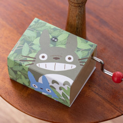 Music Boxes - Hand crank Music Box Totoro leaf - My Neighbor Totoro