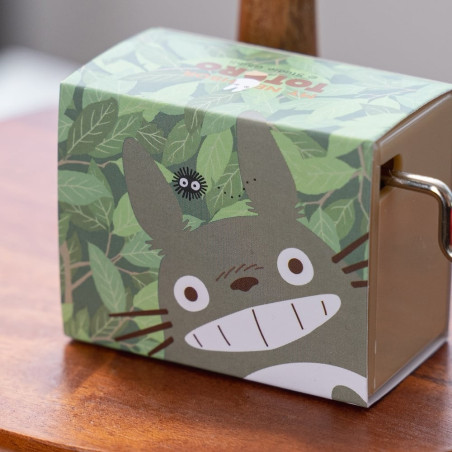 Music Boxes - Hand crank Music Box Totoro leaf - My Neighbor Totoro