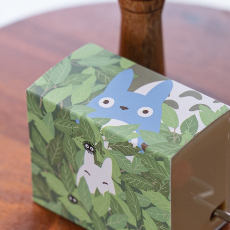 Music Boxes - Hand crank Music Box Totoro leaf - My Neighbor Totoro