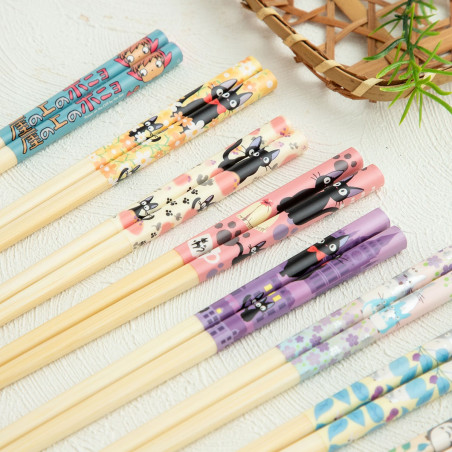 Chopsticks - Chopsticks 21cm Jiji Pink - Kiki's Delivery Service