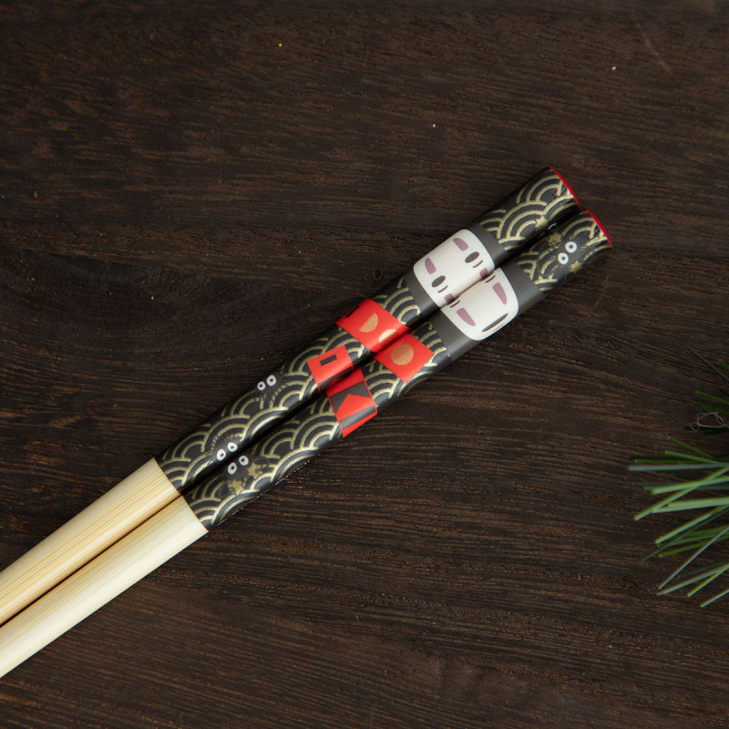 Chopsticks - Chopsticks 21cm No Face & Lantern - Spirited Away