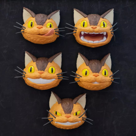 Figurines - Blind box Magnet Catbus face - My neighbor Totoro