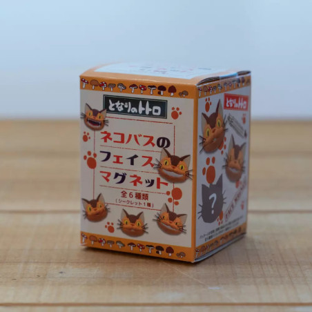 Figurines - Blind box Magnet Catbus face - My neighbor Totoro