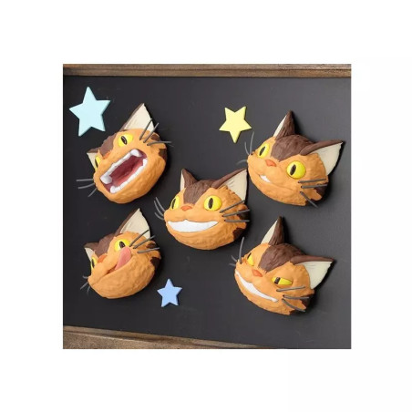 Figurines - Blind box Magnet Catbus face - My neighbor Totoro