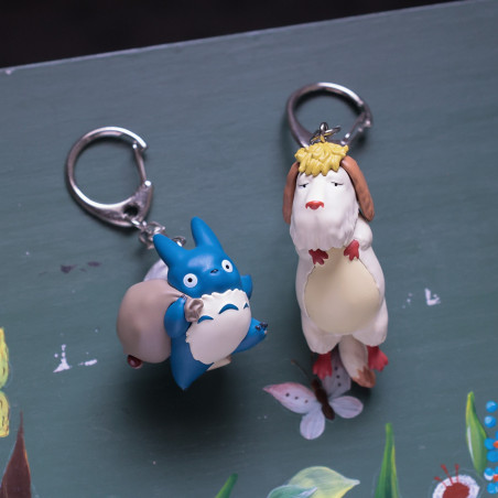 Keychains - 3D Keychains Medium & Small Totoro racing - My Neighbor Totoro