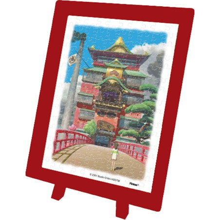 Jigsaw Puzzles - Puzzle 150P & easel Aburaya - Spirited Away