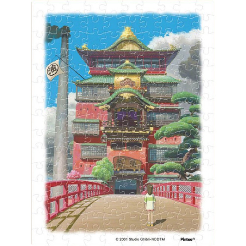 Jigsaw Puzzles - Puzzle 150P & easel Aburaya - Spirited Away