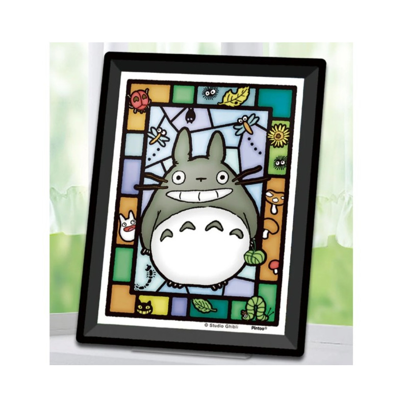 Jigsaw Puzzles - Stained glass Puzzle 150P Big Totoro - My Neighbor Totoro