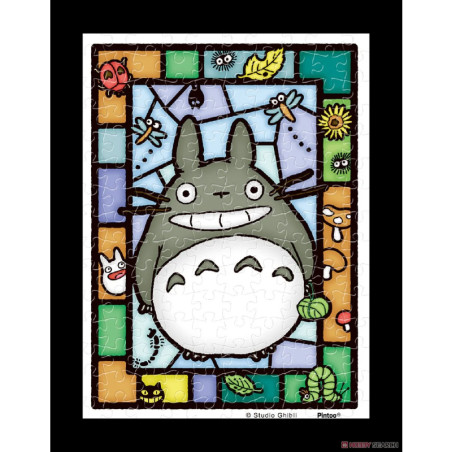 Jigsaw Puzzles - Stained glass Puzzle 150P Big Totoro - My Neighbor Totoro