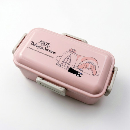 Bentos - Lunch box 4 locks 530ml Jiji & Jeff - Kiki's Delivery Service