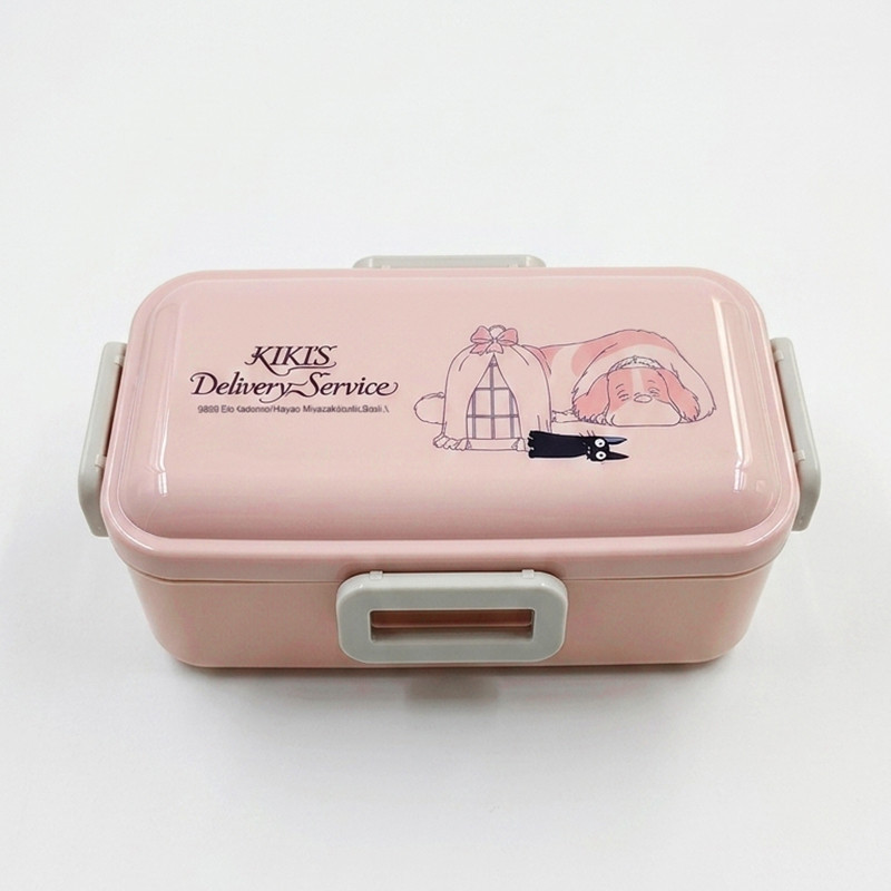 Bentos - Lunch box 4 locks 530ml Jiji & Jeff - Kiki's Delivery Service