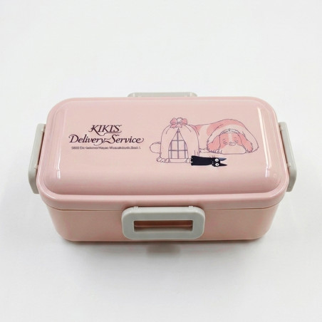 Bentos - Lunch box 4 locks 530ml Jiji & Jeff - Kiki's Delivery Service