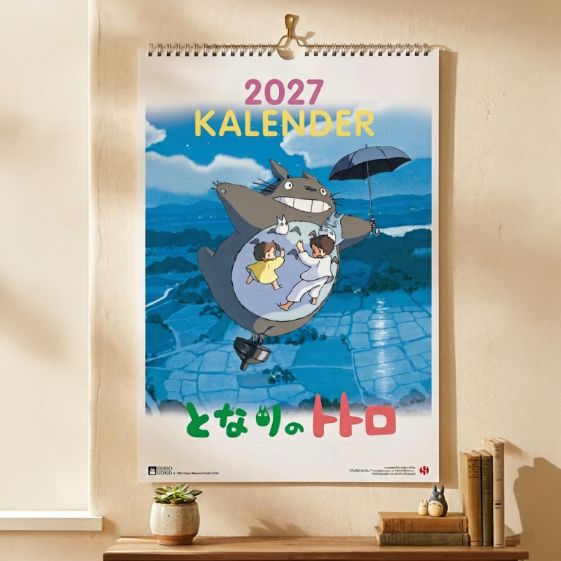 Schedule diaries and Calendars - Totoro 2027 Calendar - German version
