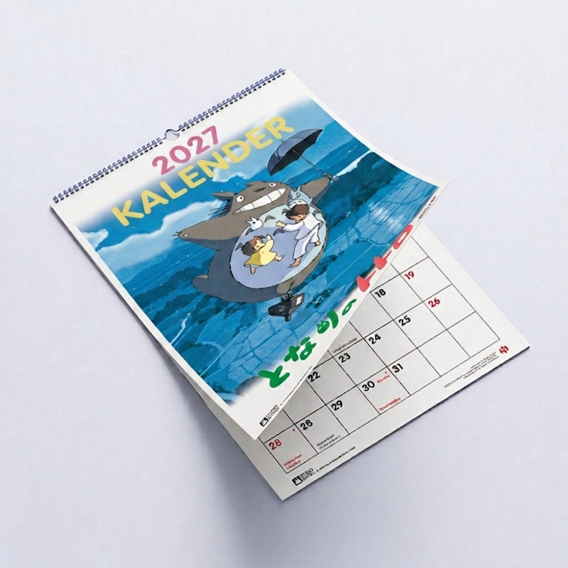 Schedule diaries and Calendars - Totoro 2027 Calendar - German version