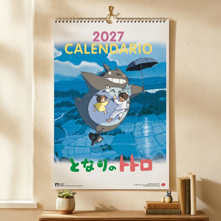 Schedule diaries and Calendars - Totoro 2027 Calendar - Spanish version