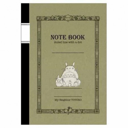 Notebooks and Notepads - NOTEBOOK GREY TOTORO 125*176MM- MY NEIGHBOR TOTORO