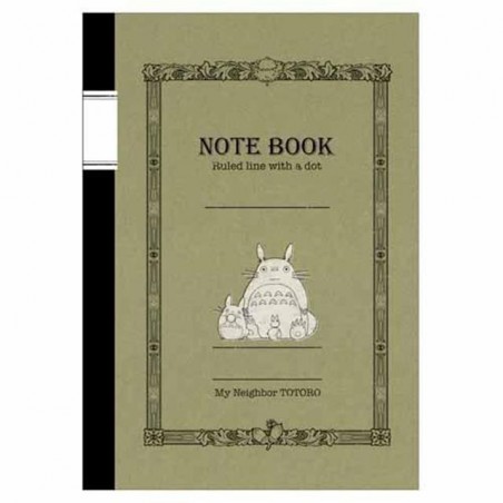 Carnets et Cahiers - Carnet Gris Totoro 125 X 176 Mm - Mon Voisin Totoro