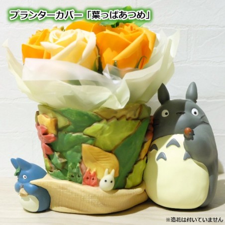 Décoration - TOTORO FLOWER BUCKET LEAVES BAG - MY NEIGHBOUR TOTORO