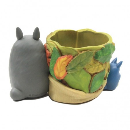 Décoration - TOTORO FLOWER BUCKET LEAVES BAG - MY NEIGHBOUR TOTORO