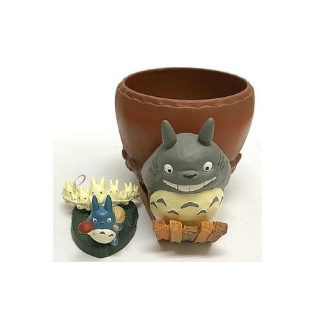 Décoration - TOTORO FLOWER BUCKET SLED - MY NEIGHBOUR TOTORO